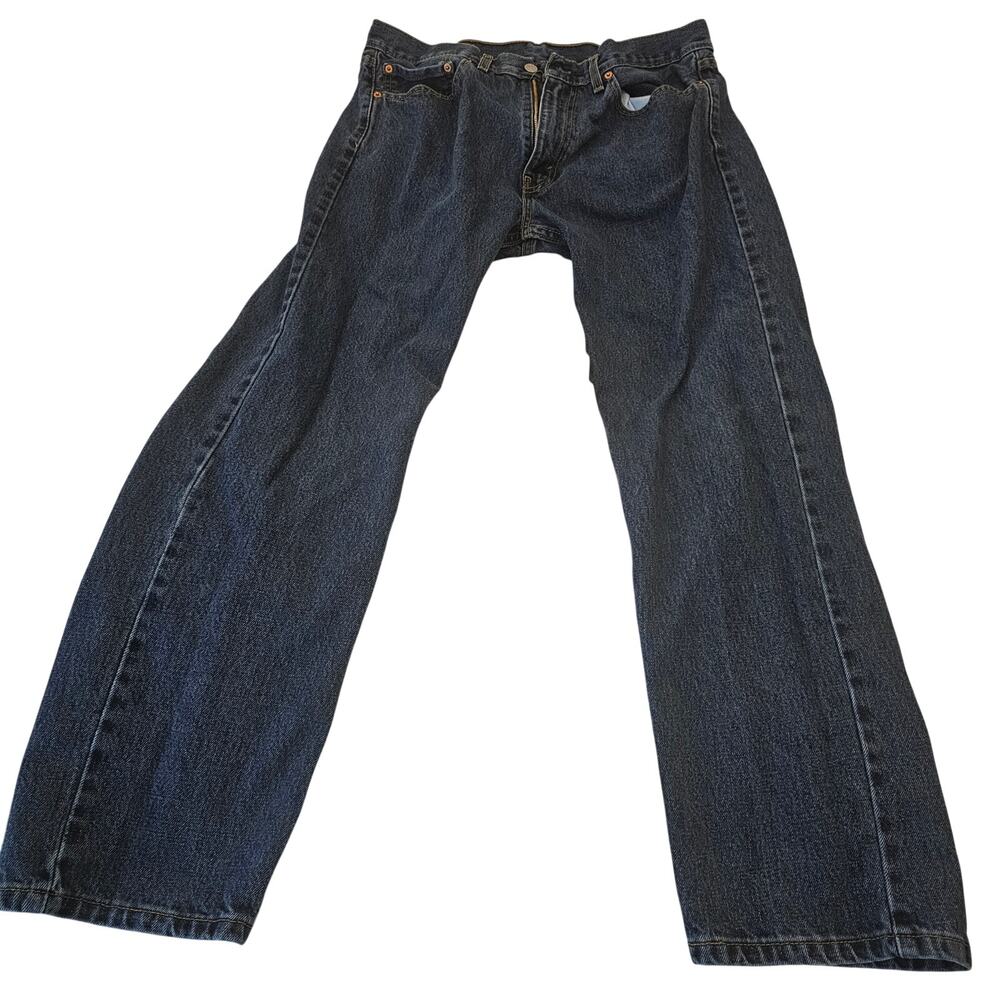 Levi’s 505 Jeans Men’s 35x32 Regular Fit Straight Leg Medium Wash Denim